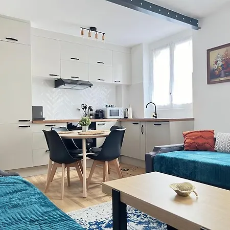 Kb 21 - Metro 7 - Ac - Free Parking - 4 Pers Le Kremlin-Bicêtre